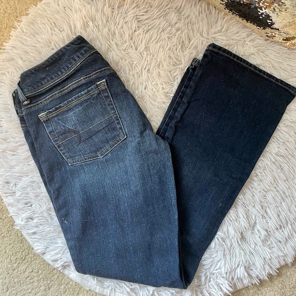 SOLD American Eagle Size 4 Kick Boot Jeans - Picture 3 of 8